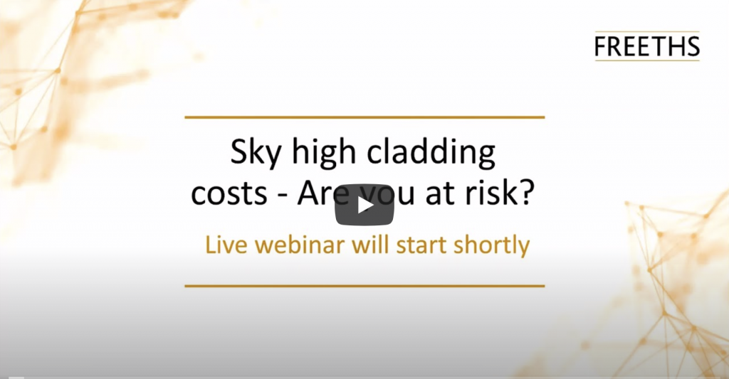 Sky High Cladding Issues & Risks Webinar - April 2020