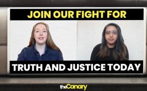 Protesters occupy cladding company to demand justice for Grenfell